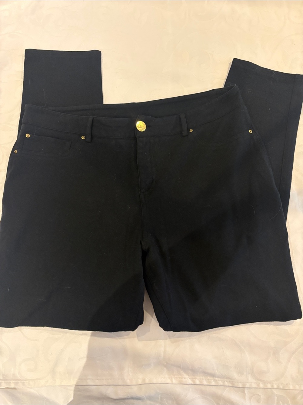 INC International Concepts Black stretchy pants